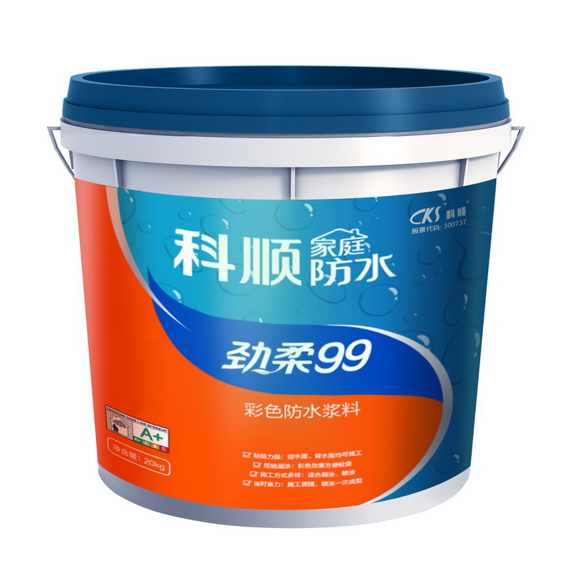 科順家裝依來德J-102防水灰漿K11綠色防水涂料