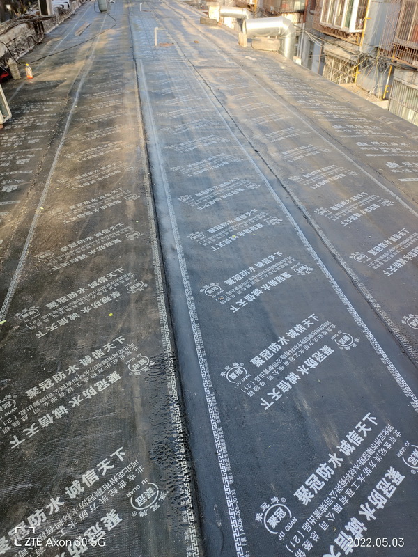 恩嵐防水施工案例—石門商務(wù)中心商鋪屋頂防水大修
